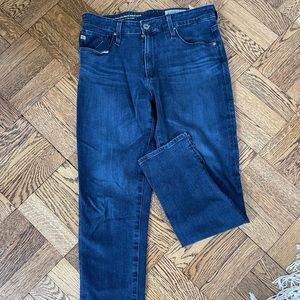 AG high rise, slim straight jean
